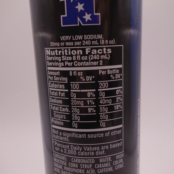 Unopened Tony Romo Dallas Cowboys 473ml Limited Edition Metal Pepsi Bottle - Picture 8 of 16